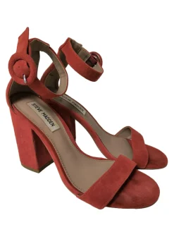 Sandaletten>Steve Madden High Heel Sandaletten Größe 37 rot