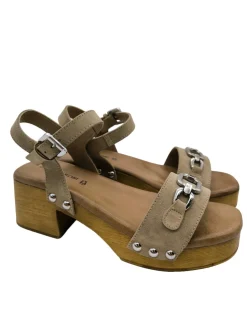 Sandaletten>Sandro Rosi High Heel Sandaletten Größe 40 wollweiß