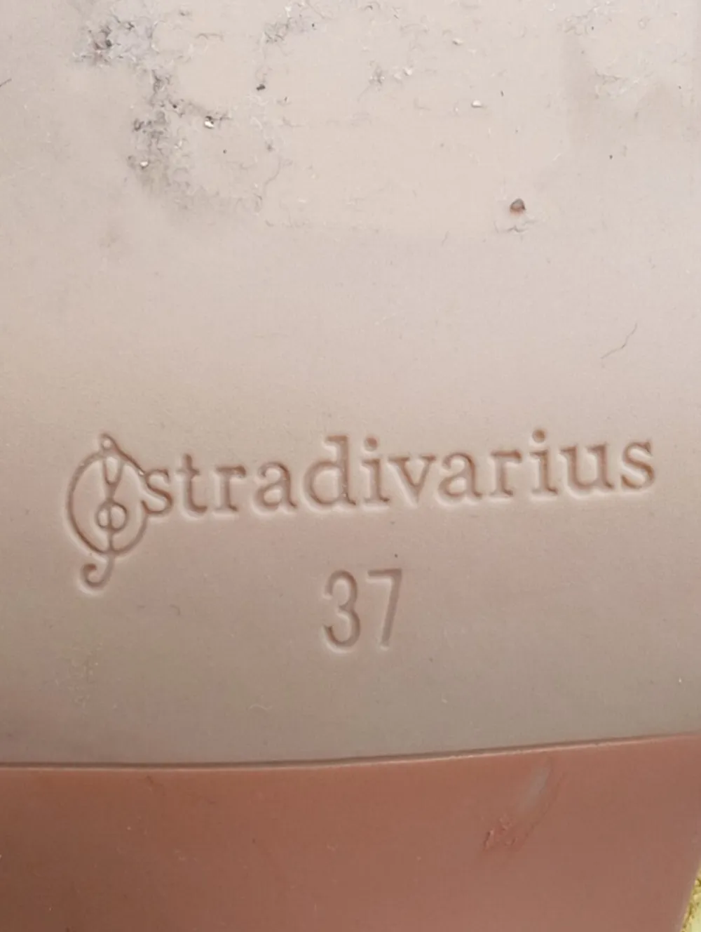 Pumps>Stradivarius High Heels Größe 37 blassgelb