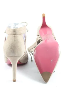 Pumps>Ursula mascaru00f3 High Heels Größe 37 wollweiß