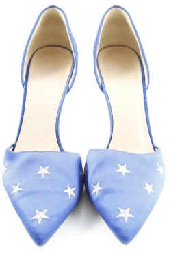 Pumps>J.crew High Heels Größe 39,5 blauhellgrau