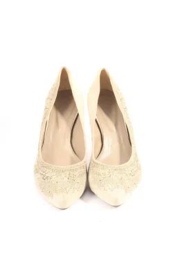 Pumps>vic High Heels Größe 37 hellgrau