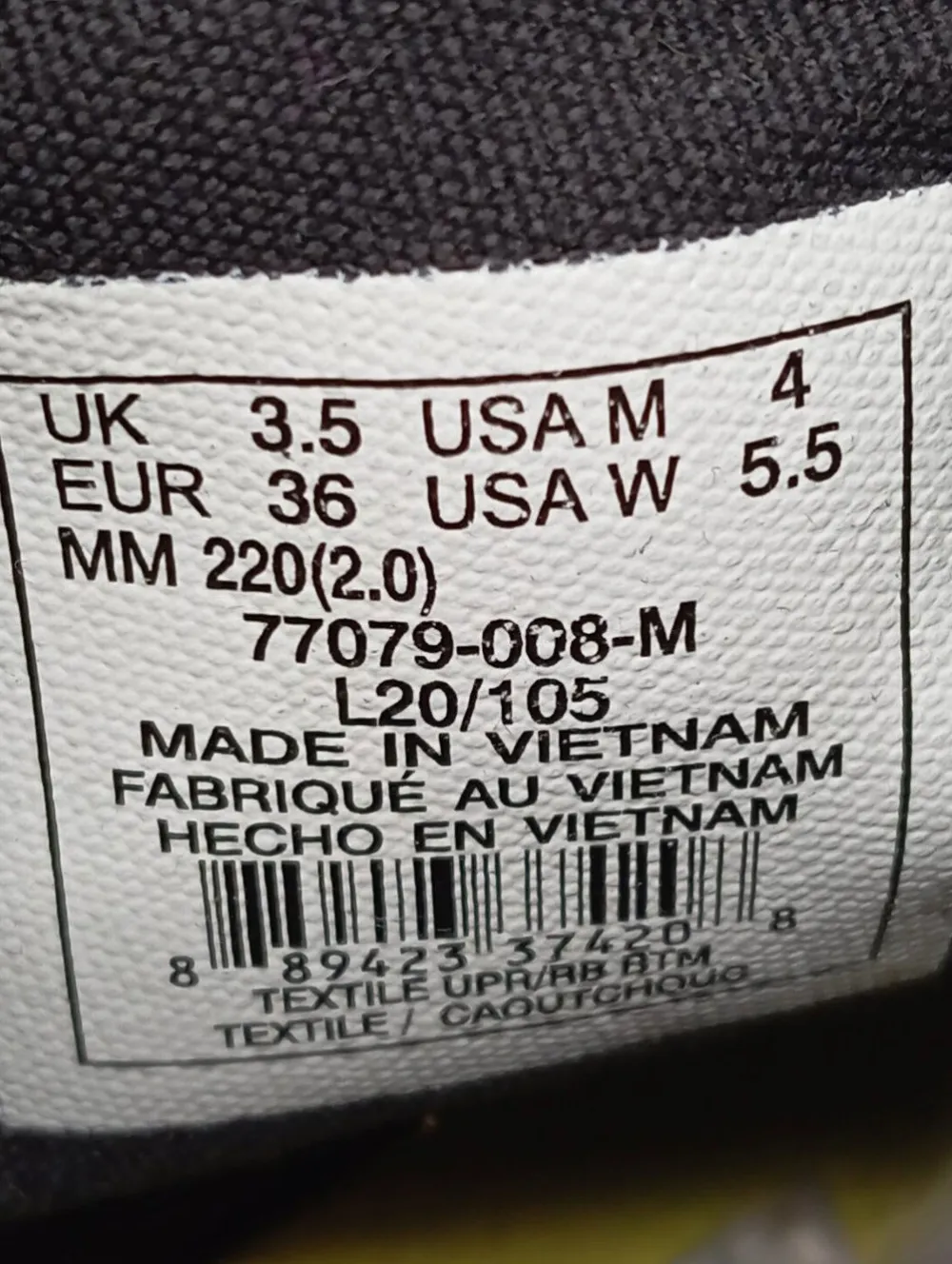 Sneaker>Palladium High Top Sneaker Größe 36 schwarz