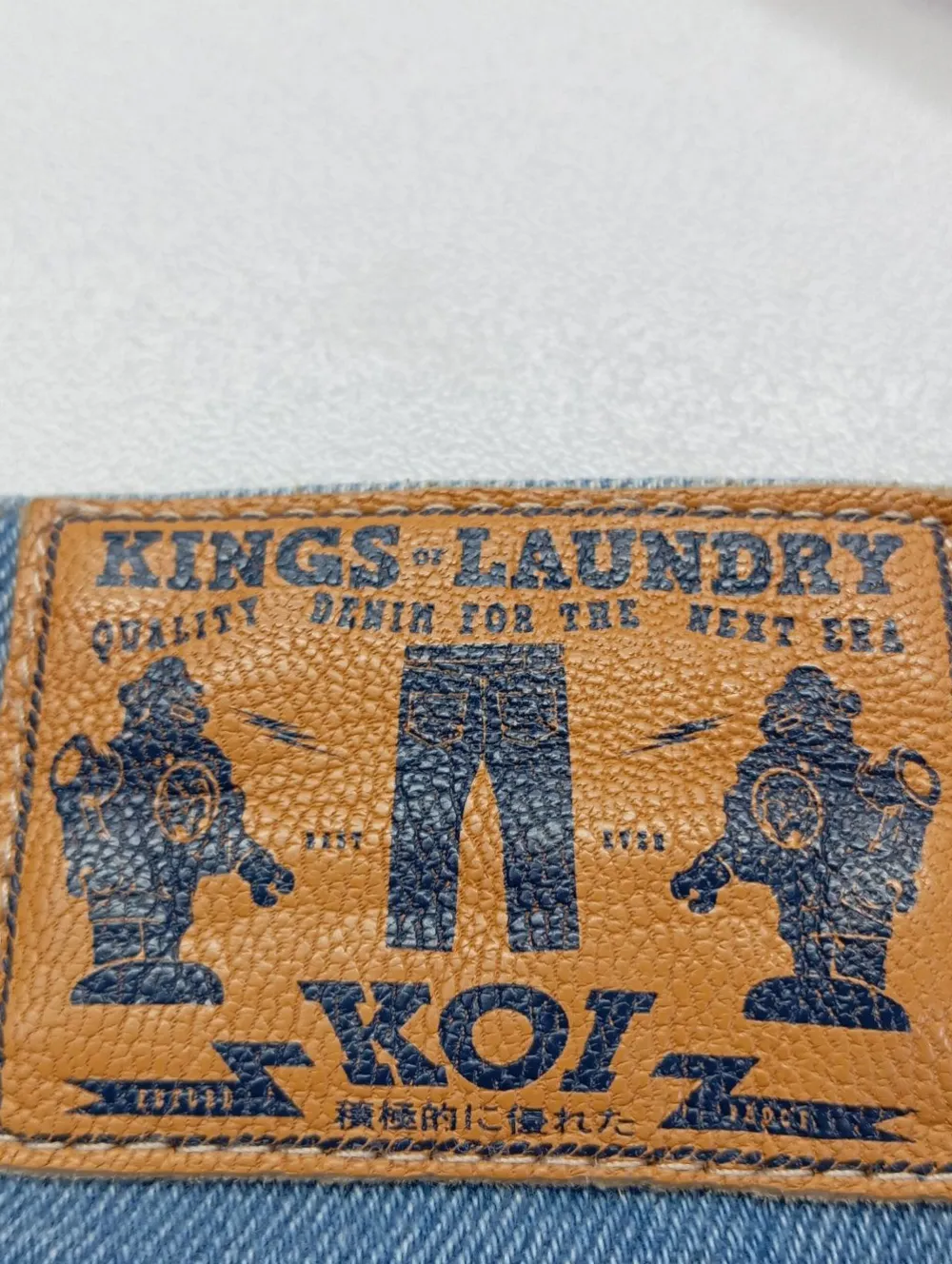 High Waist Jeans Größe 40-Kings of Indigo Online