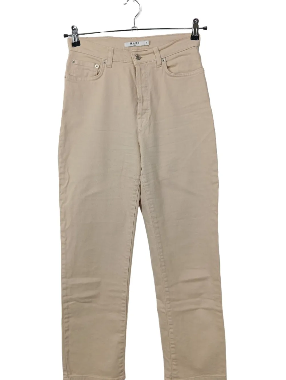 Jeans>NA-KD High Waist Jeans Größe 38 wollweiß