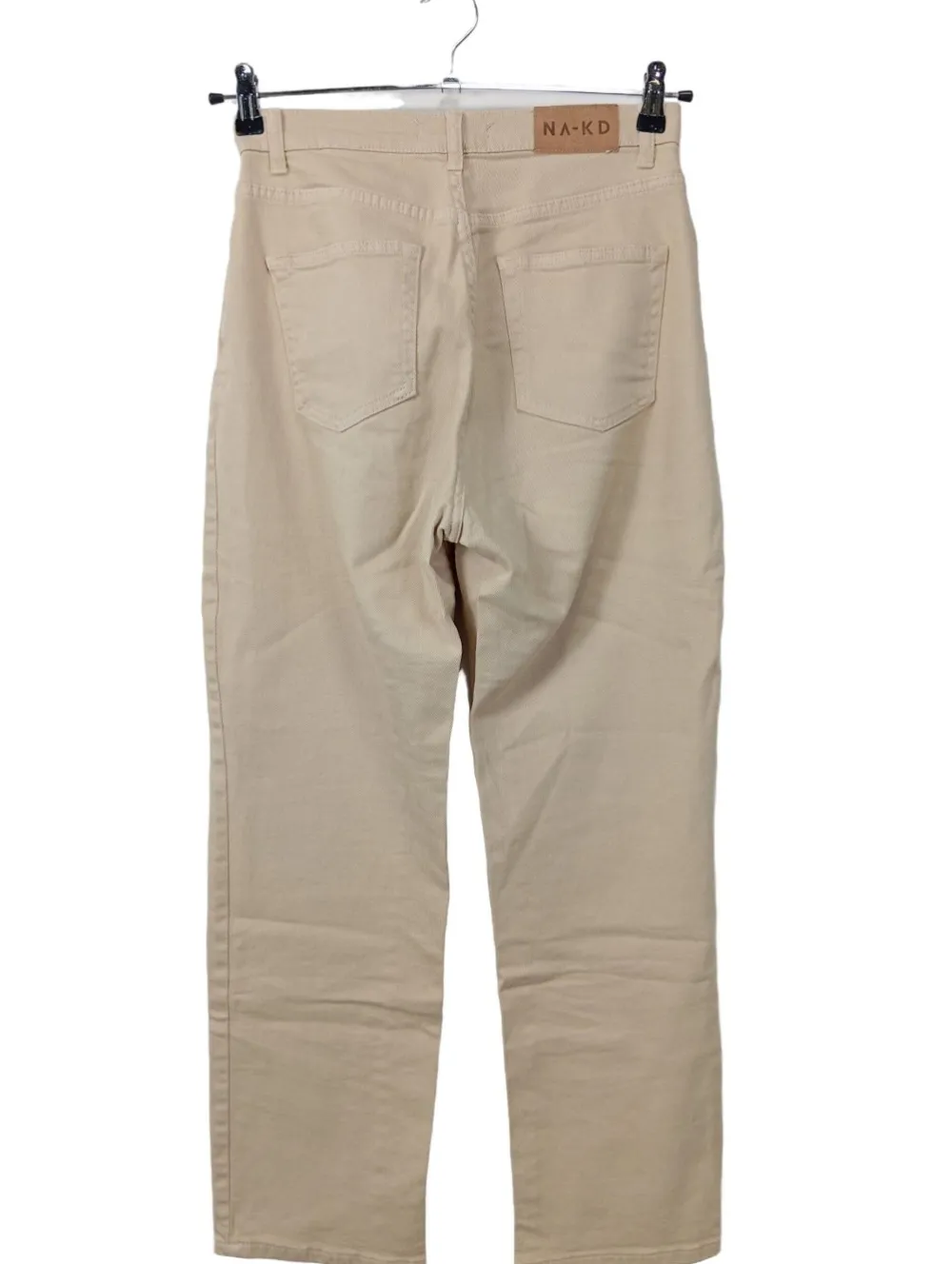 Jeans>NA-KD High Waist Jeans Größe 38 wollweiß