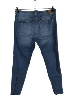 Jeans>Zara Basic High Waist Jeans Größe 44 blau