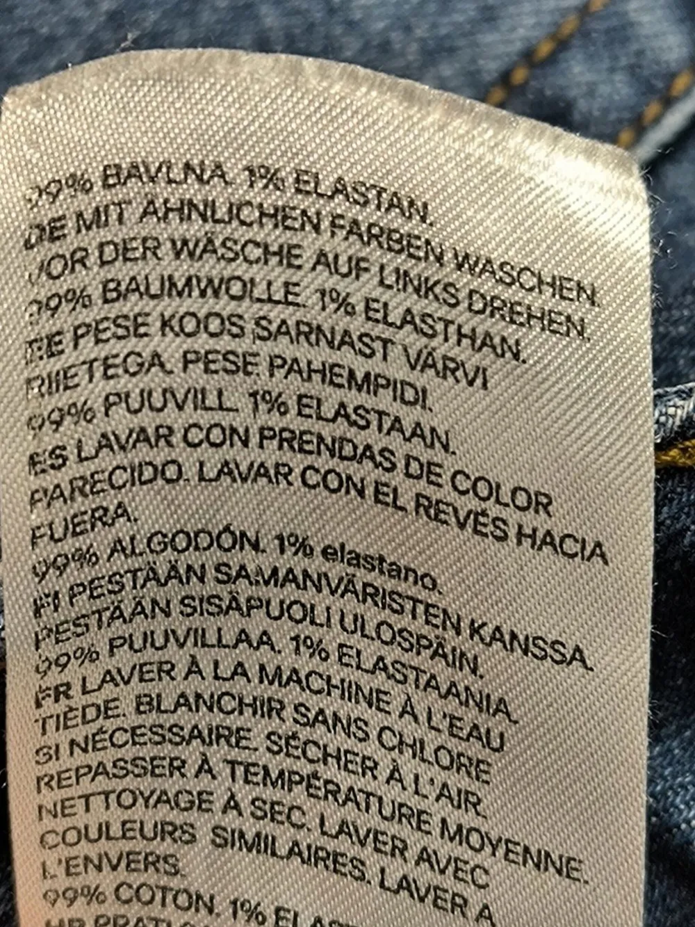Jeans>H&M Divided High Waist Jeans Größe 38 blau