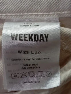 High Waist Jeans Größe 30-Weekday Sale