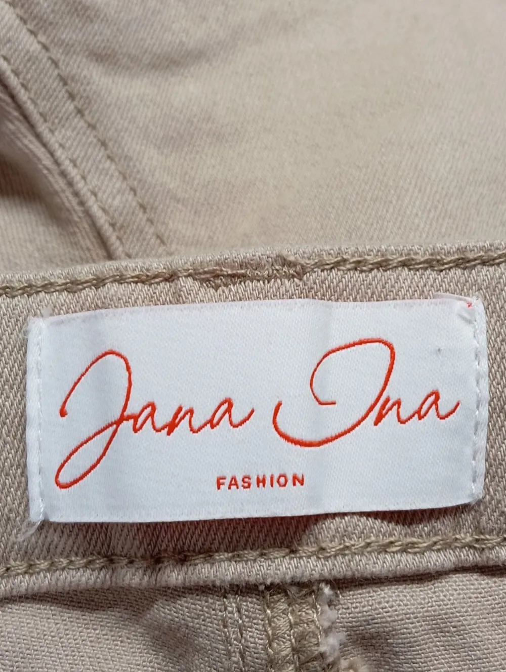 Hosen>jana ina High-Waist Hose Größe 40 wollweiß