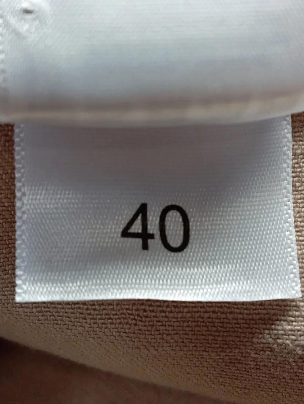 Hosen>jana ina High-Waist Hose Größe 40 wollweiß