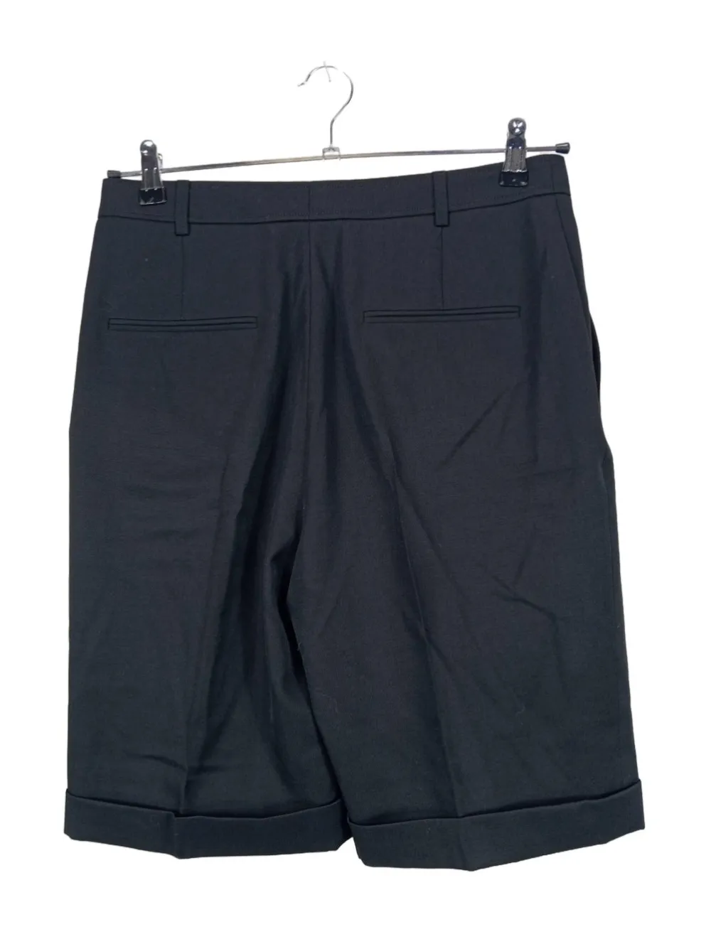 Kurze Hosen>Yves Saint Laurent High-Waist-Shorts Größe 38 schwarz