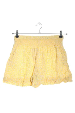 Kurze Hosen>MNG High-Waist-Shorts Größe 34 blassgelbweiß