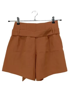 Kurze Hosen>Object High-Waist-Shorts Größe 34 braun