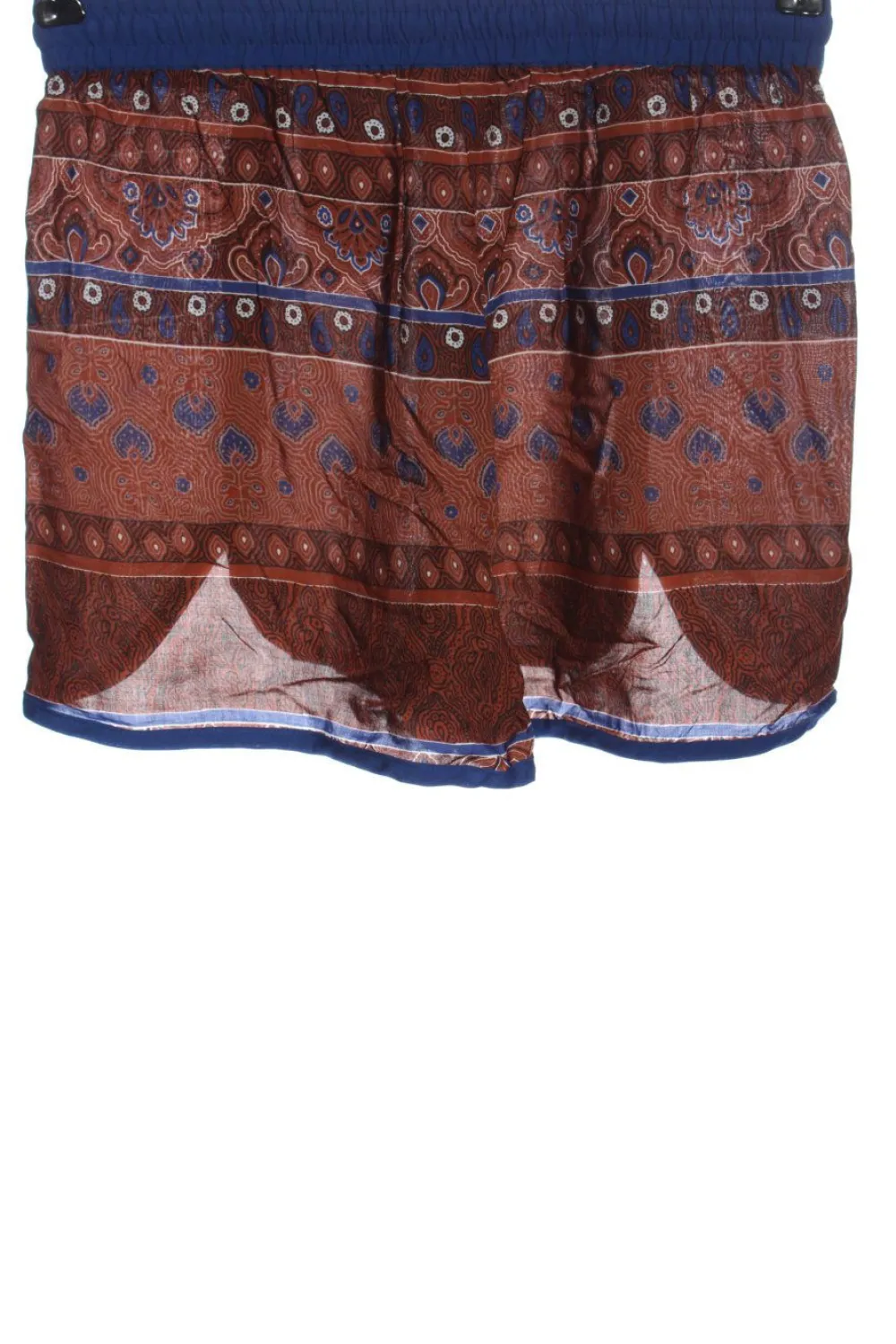 Kurze Hosen>Vero Moda High-Waist-Shorts Größe 36 braunblau