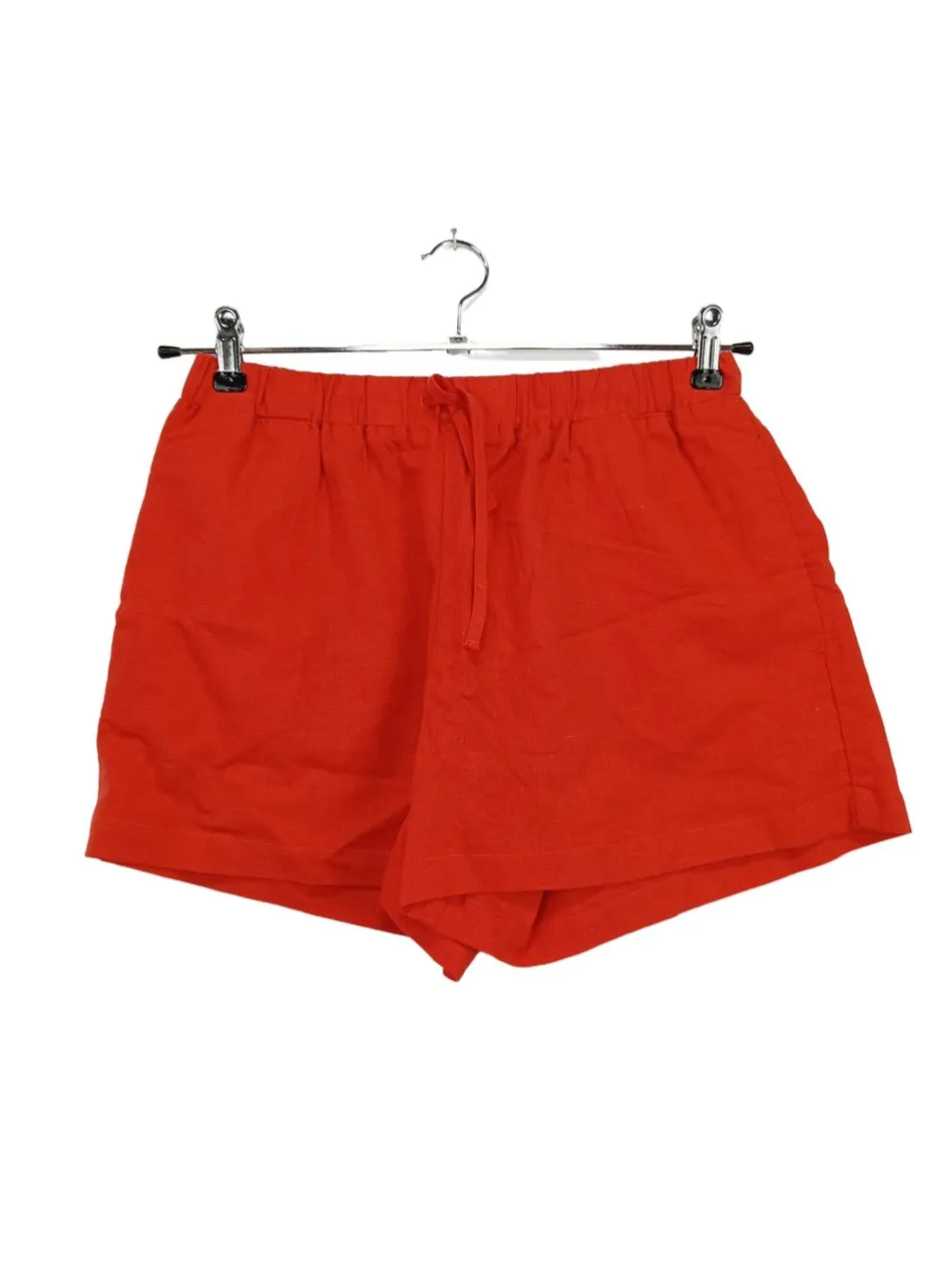 Kurze Hosen>Monki High-Waist-Shorts Größe 36 rot