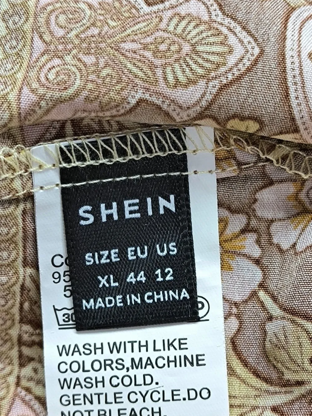 Hippiekleid Größe 44-SheIn Clearance