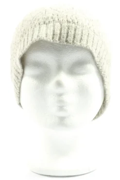 Mützen>H&M Häkelmütze hellgrau