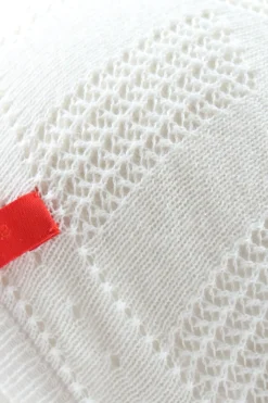 Mützen>Esprit Häkelmütze Größe 52 weiß