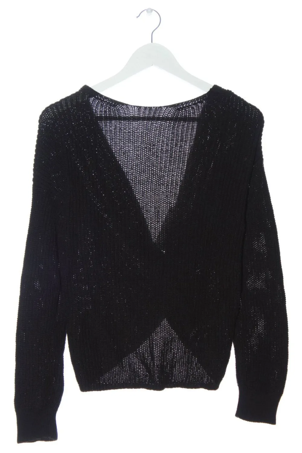 Pullover>NA-KD Häkelpullover Größe 34 schwarz