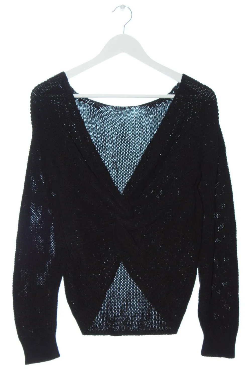 Pullover>NA-KD Häkelpullover Größe 34 schwarz