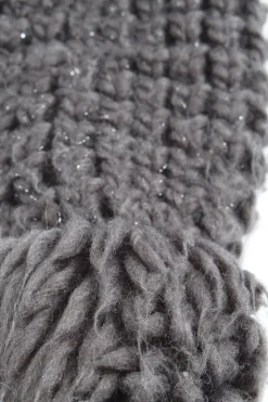 Schals>Blind Date Häkelschal hellgrau