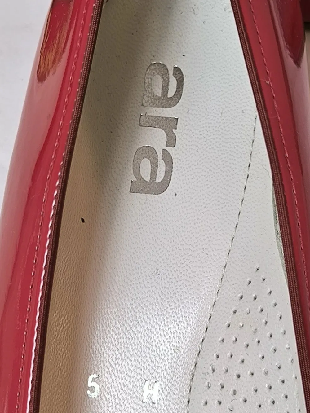 Pumps>ara Hochfront-Pumps Größe 38 rot