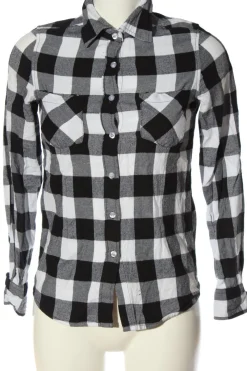 Hemden>Urban Classics Holzfällerhemd Größe 34 weißschwarz