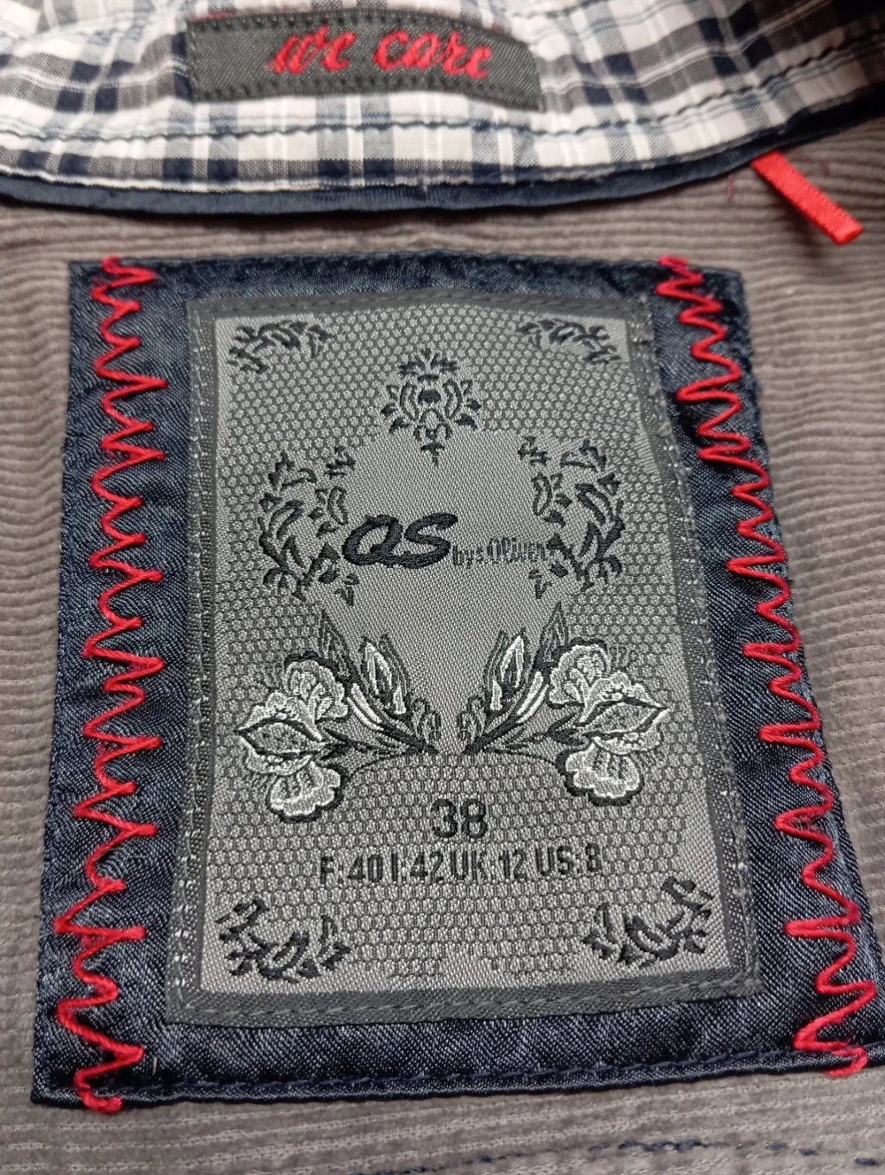 Holzfällerhemd Größe 38-QS by s.Oliver Clearance