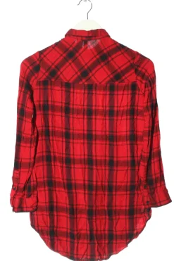 Hemden>Divided Holzfällerhemd Größe 34 rotschwarz