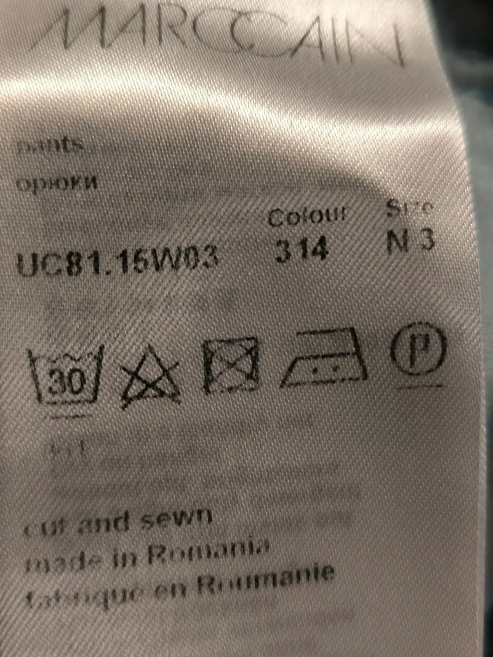 Anzüge>Marc Cain Hosenanzug Größe 38 blau