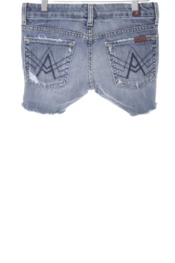 Kurze Hosen>7 For All Mankind Hot Pants Größe 32 kornblumenblau