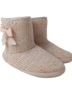 Hausschuhe>Super Cracks Home Hüttenschuhe Größe 39 creme