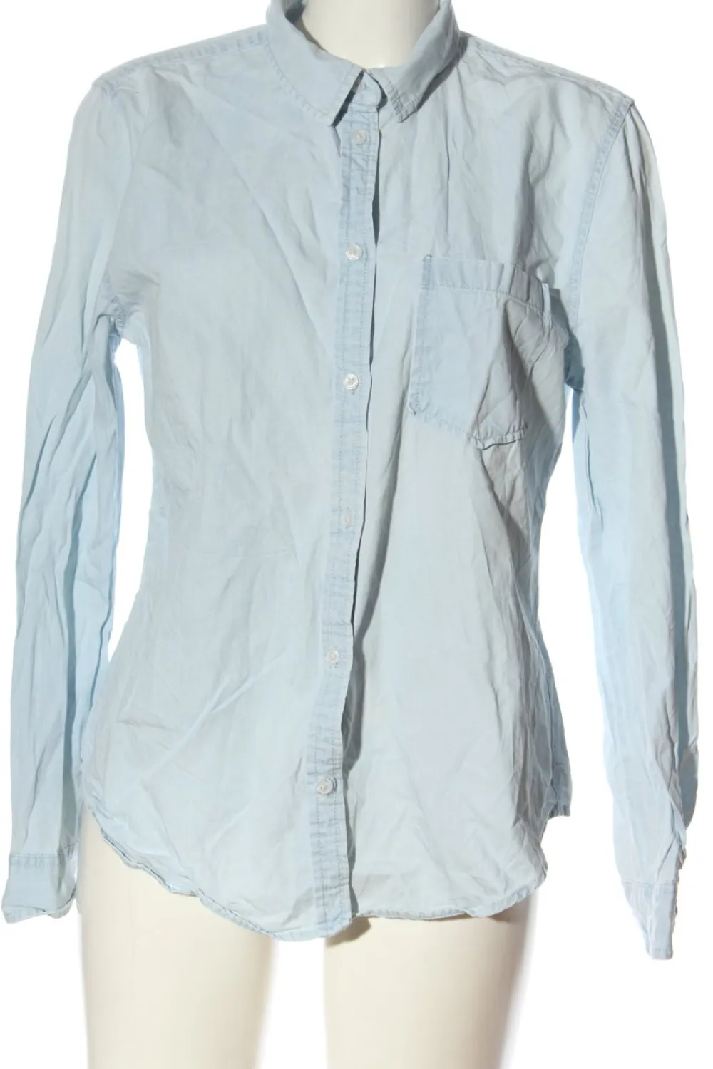 Hemden>Denim Co. Jeanshemd Größe 42 blau