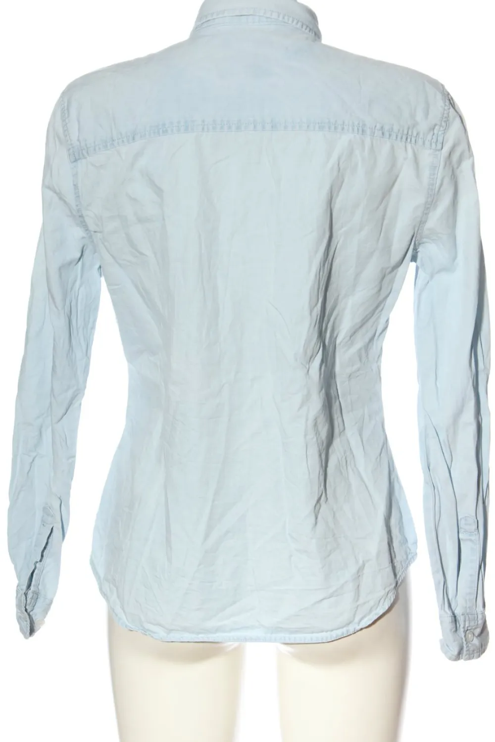 Hemden>Denim Co. Jeanshemd Größe 42 blau