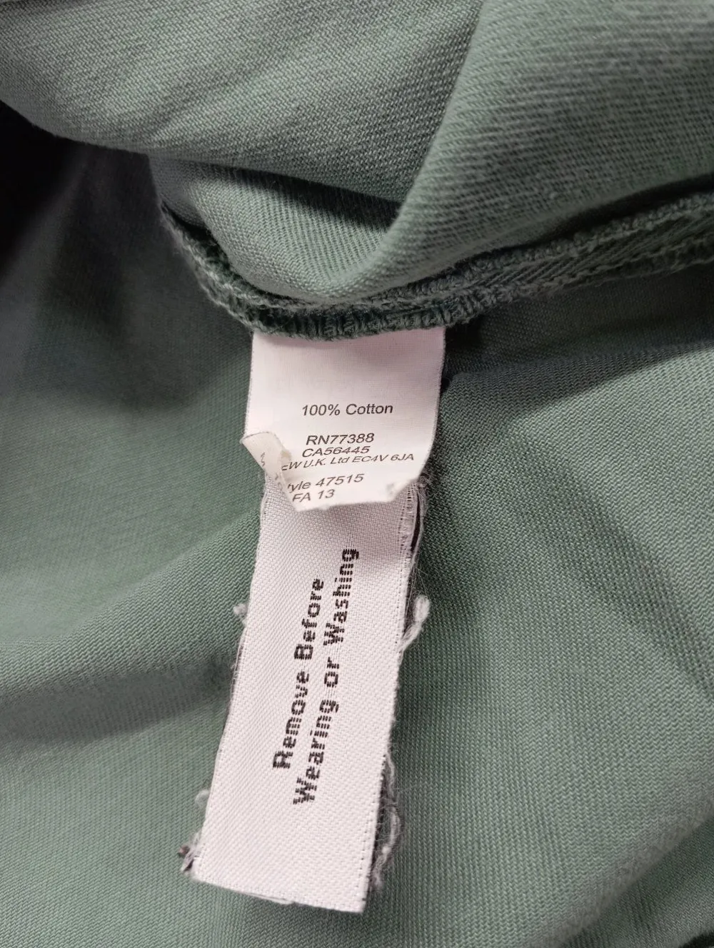 Hemden>Madewell Jeanshemd Größe 34 khaki