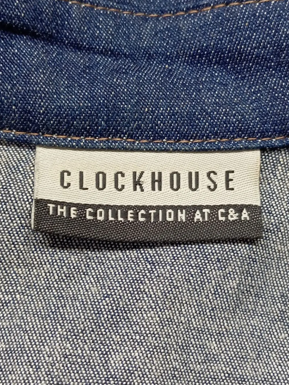 Hemden>Clockhouse Jeanshemd Größe 36 blau
