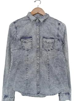 Hemden>John Barner Jeanshemd Größe 36 blau