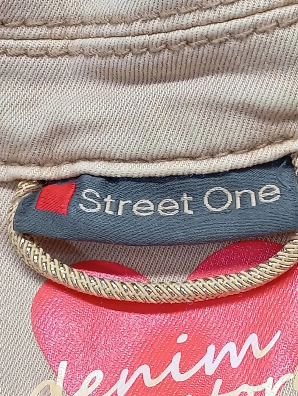 Jeansjacke Größe 42-Street One Discount