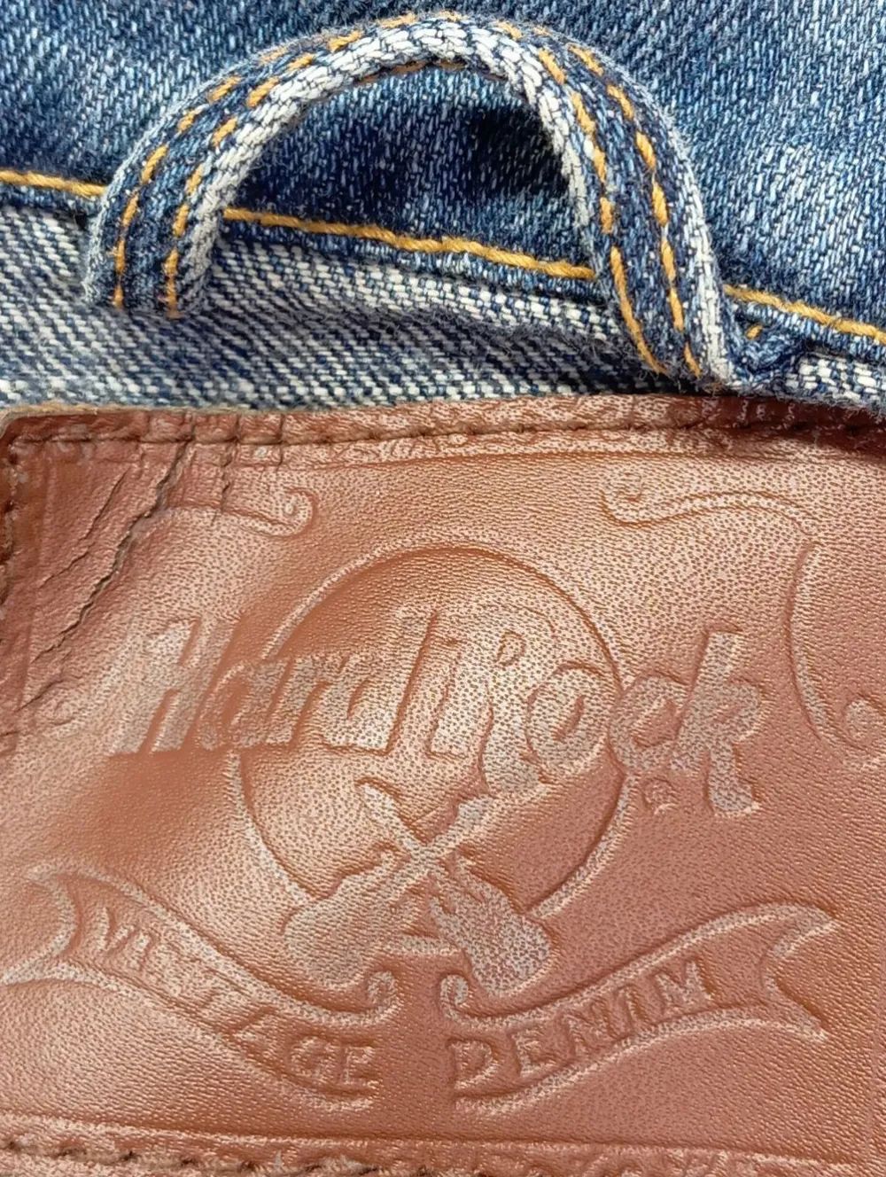 Jeansjacke Größe 42-hard rock New