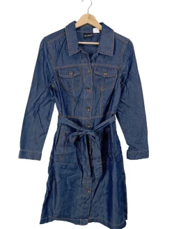 Kleider>Amy Vermont Jeanskleid Größe 38 blau