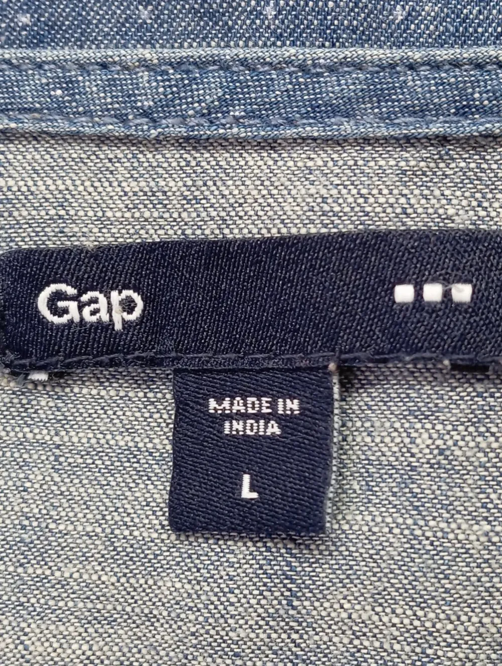 Kleider>Gap Jeanskleid Größe 40 blau