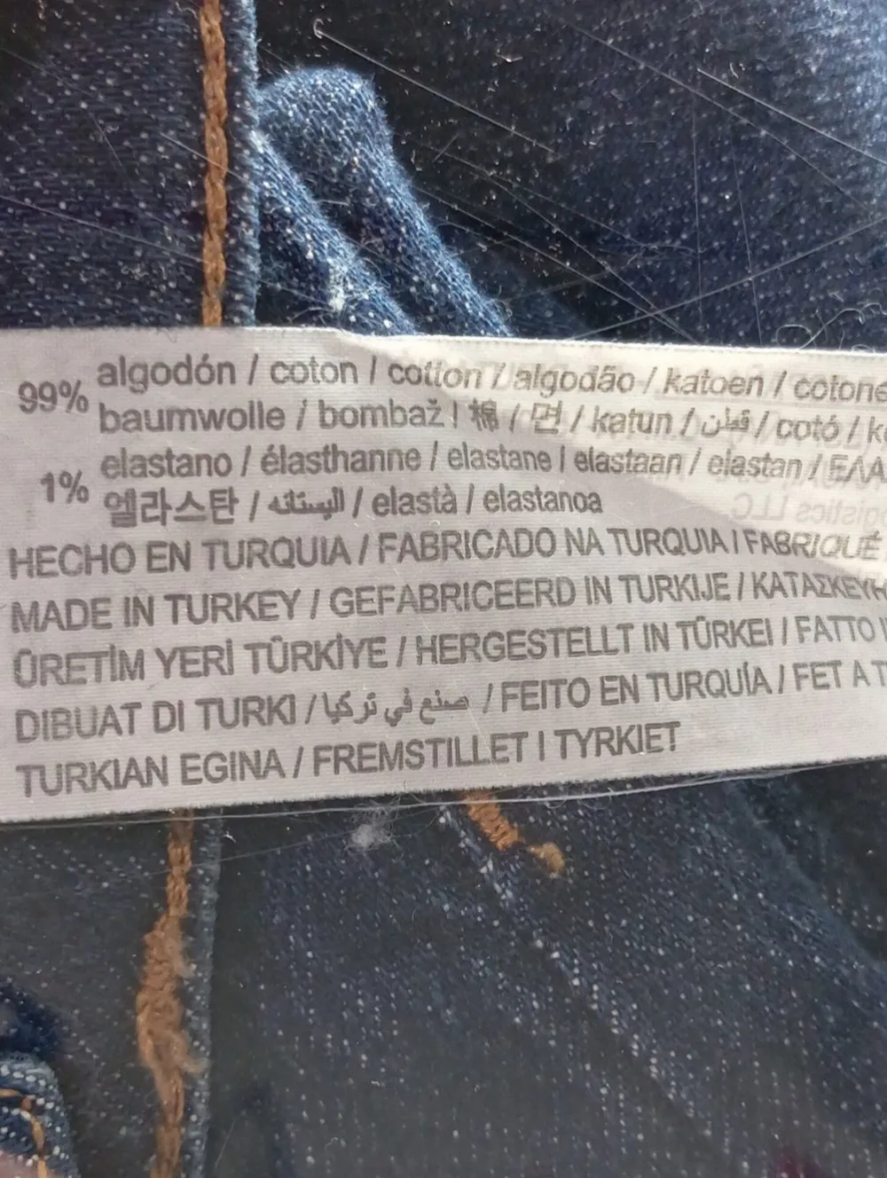 Jeans>Pull & Bear Jeansschlaghose Größe 32 blau