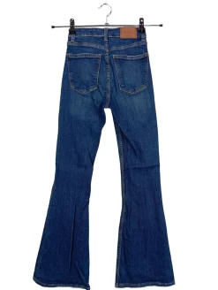 Jeans>Bershka Jeansschlaghose Größe 32 blau