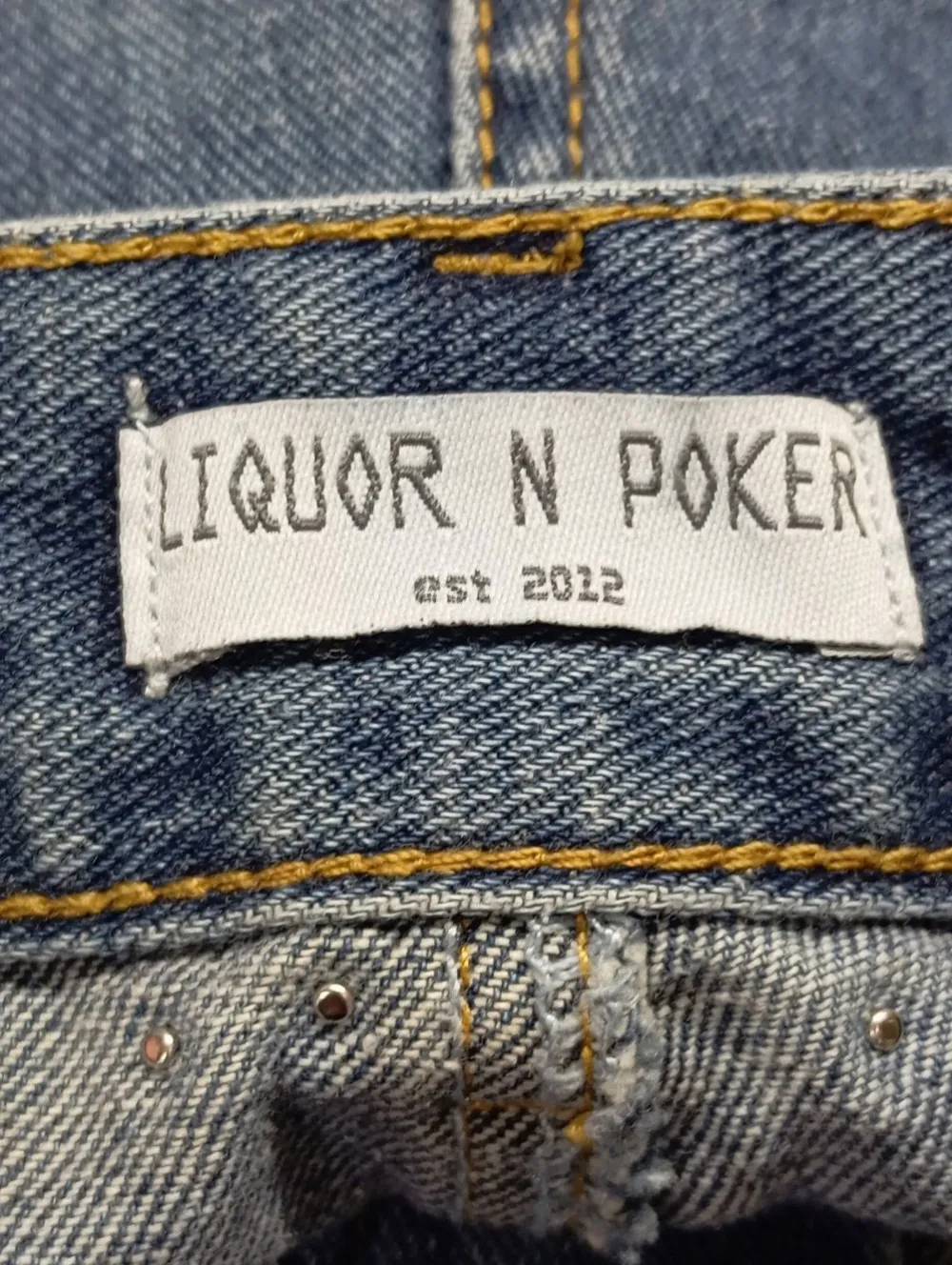 Kurze Hosen>Liquor N Poker Jeansshorts Größe 38 blau