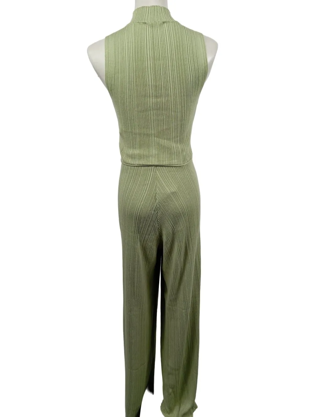 Twin Sets>leger Jersey Twin Set Größe 38 hellgrün