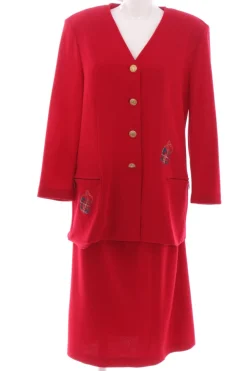 Twin Sets>Frankenwu00e4lder Jersey Twin Set Größe 42 rot