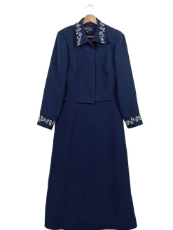 Twin Sets> Jersey Twin Set Größe 40 blau