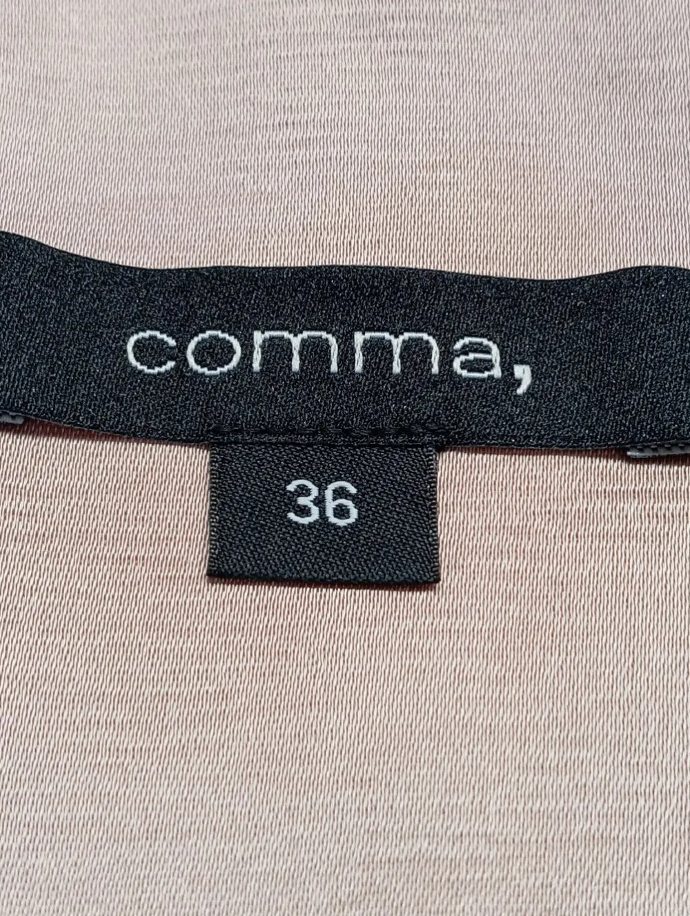 Blazer>Comma Jerseyblazer Größe 36 creme