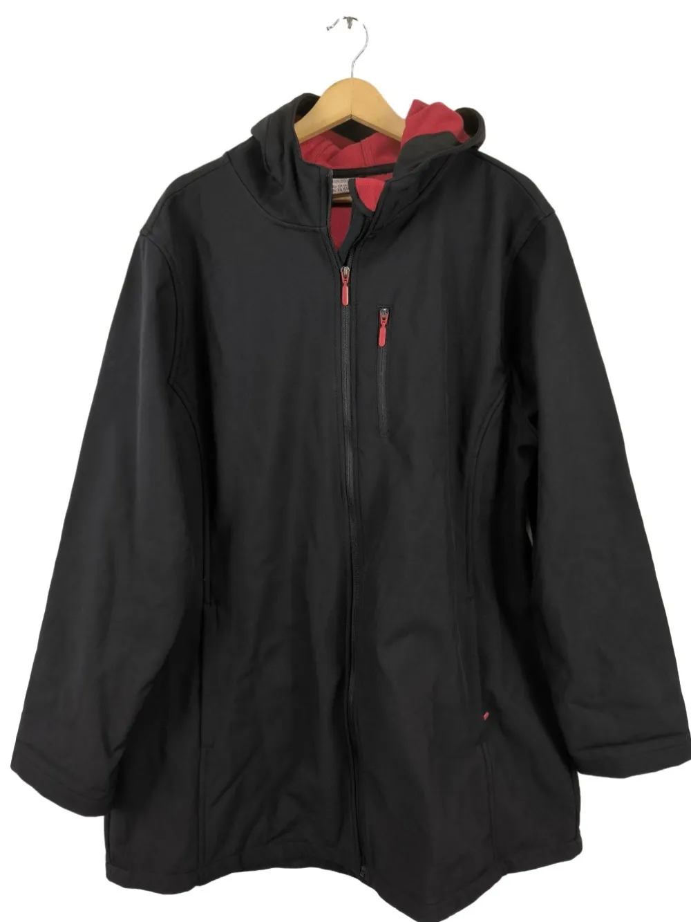 Jacken>ElleNor Kapuzenjacke Größe 52 schwarz